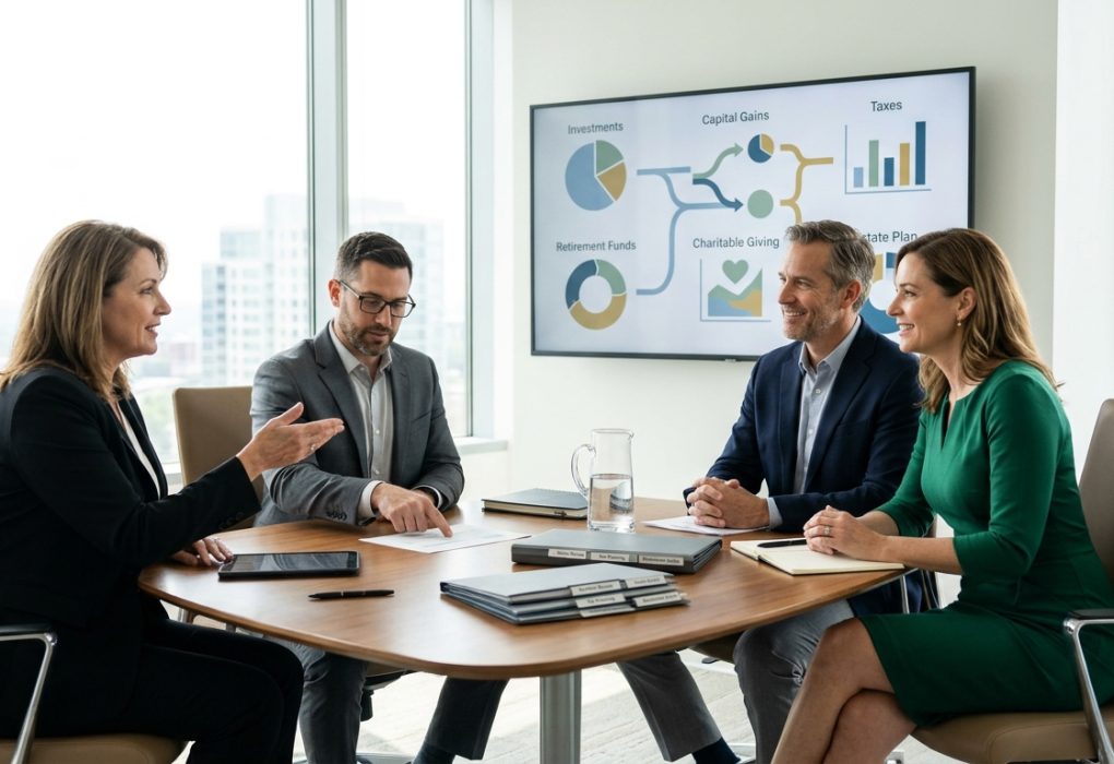 Tax planning integrated with investment management and long-term financial goals