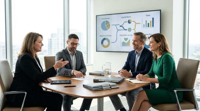 Tax planning integrated with investment management and long-term financial goals