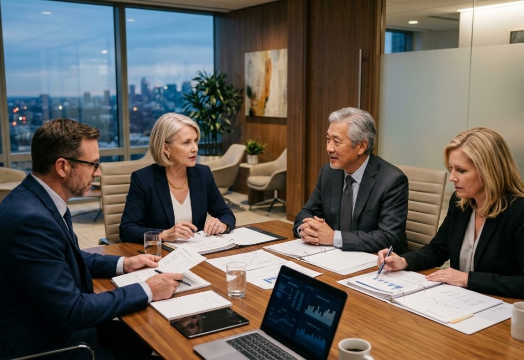 Business owner coordinating succession, taxes, and personal wealth
