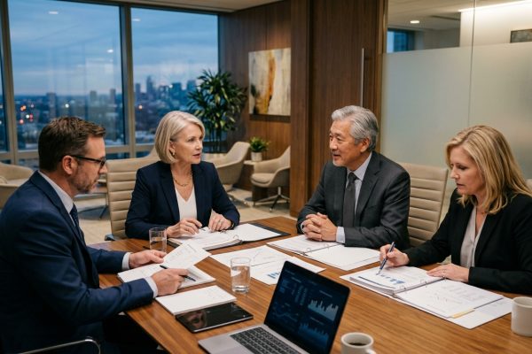 Business owner coordinating succession, taxes, and personal wealth