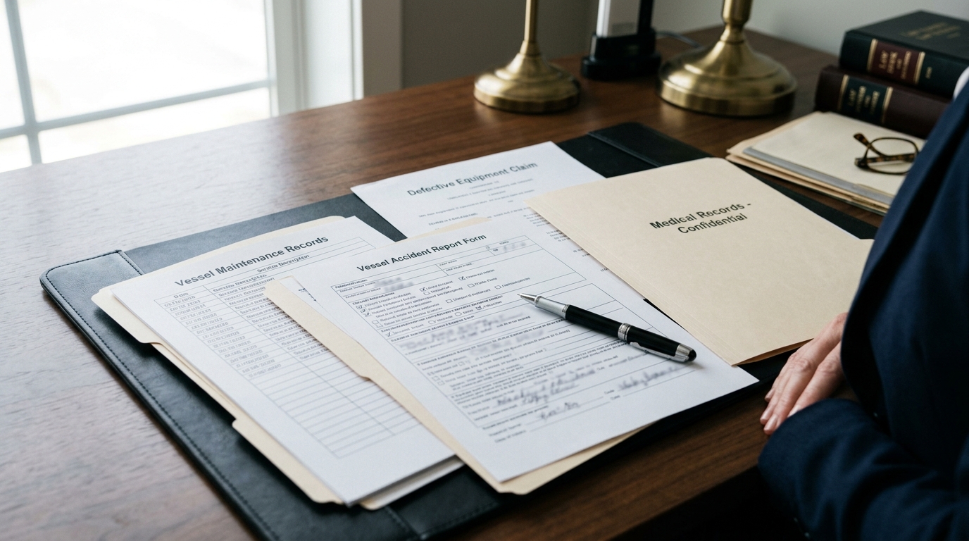New York defective boat equipment claim documents
