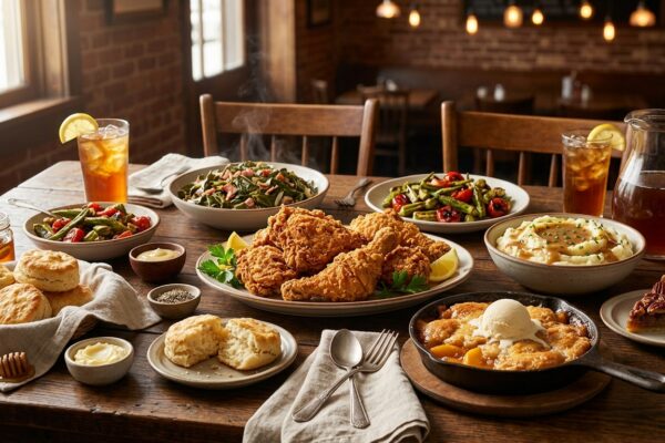 Middle Tennessee dining experience with Southern-inspired restaurant dishes
