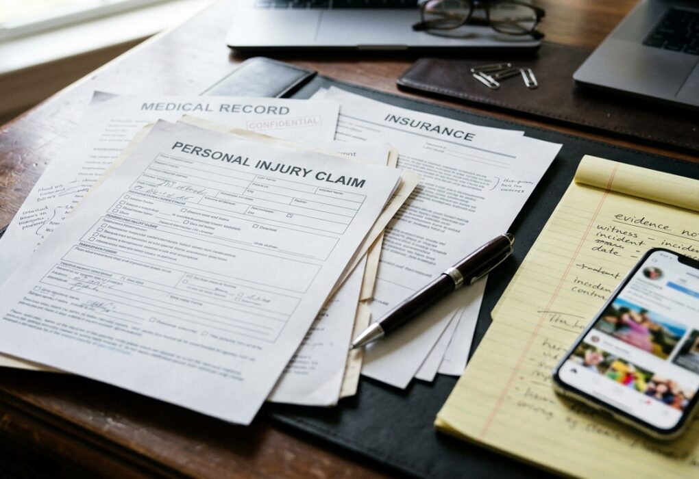 New York personal injury social media evidence review documents